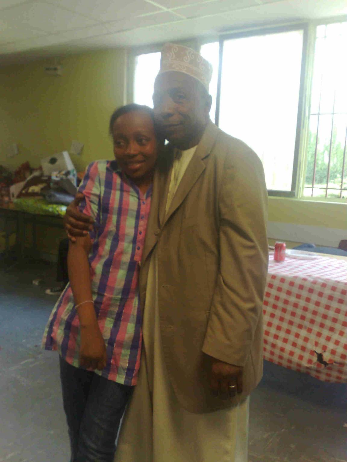 BAMBA Faîdata et son père